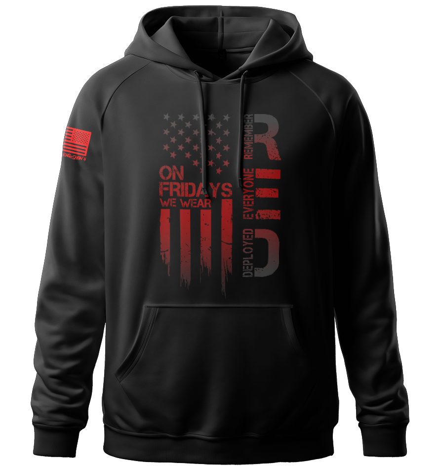 RED FRIDAY IV HOODIE (U) - The Don't Unfriend Me Show