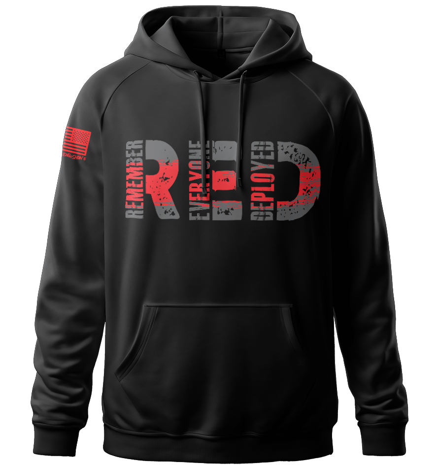 RED Friday HOODIE (U) - The Don't Unfriend Me Show