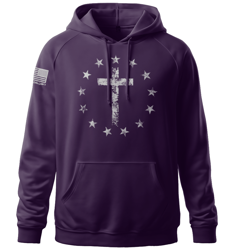 13 STARS OF FAITH HOODIE (U) - The Don't Unfriend Me Show