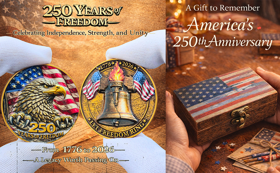 America 250 Commemorative Coin Set